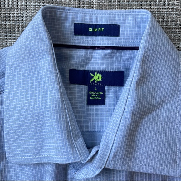 Egara Light Blue Dress Shirt - Picture 2 of 2